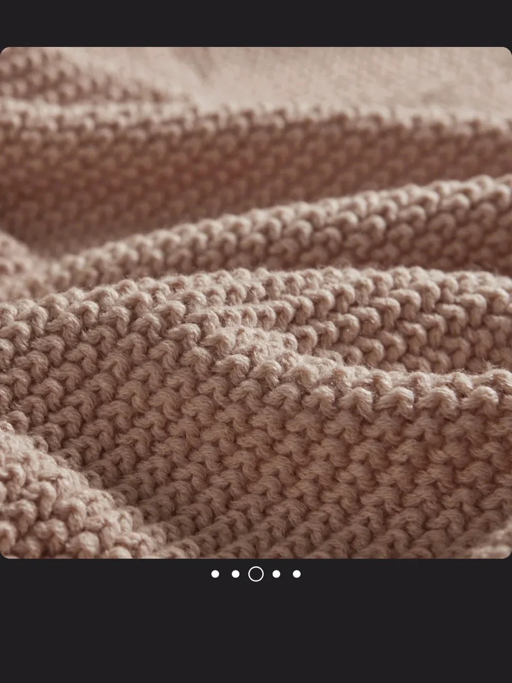 Soft Knit Throw Blanket